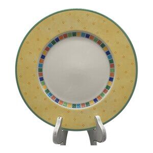 Villeroy & Boch Twist Alea Limone 7 Inch Salad Plate Collectible Dinnerware VTG
